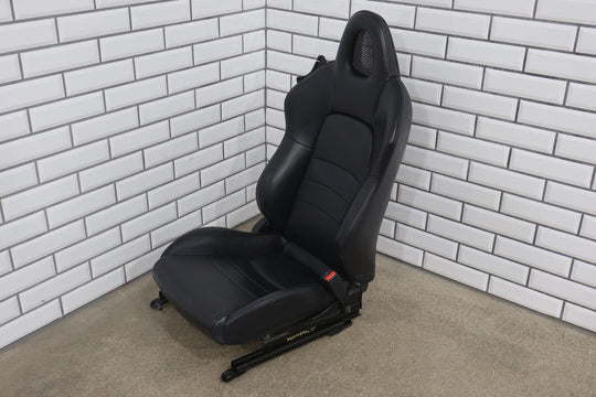 00-03 Honda S2000 AP1 Right Passenger RH Leather Bucket Seat (Black Type A)