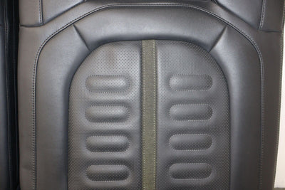 22-24 Rivian RS1 3rd Row Back Leather Seats (Black Mountain Suede) See Photos