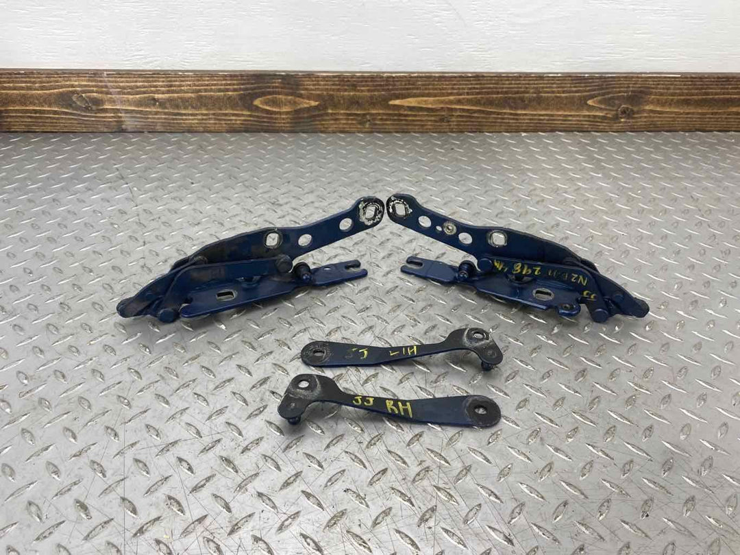 01-06 BMW E46 M3/330/325 Pair LH & RH Hood Hinges (Topaz Blue Metallic 364)