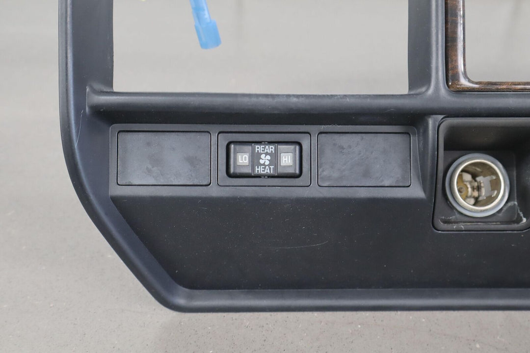 95-98 Toyota Land Cruiser 96-98 LX450 Dash Radio Bezel Trim See Photos