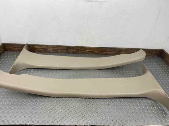 03-06 Cadillac Escalade Pair LH & RH B-Pillar Trim Panels (Shale 15i) See Notes