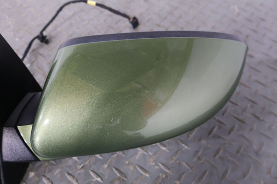 15-20 Dodge Charger Left LH Driver Power Door Mirror (F8 Green PFQ) Tested