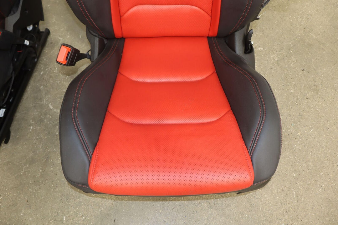 16-23 Chevy Camaro SS Convertible Leather Seat Set (Red H16) *Low Mileage*