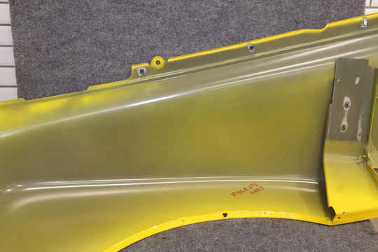 03-06 Chevy SSR LH Left Driver Front Fender Slingshot Yellow (79U) *Dented*