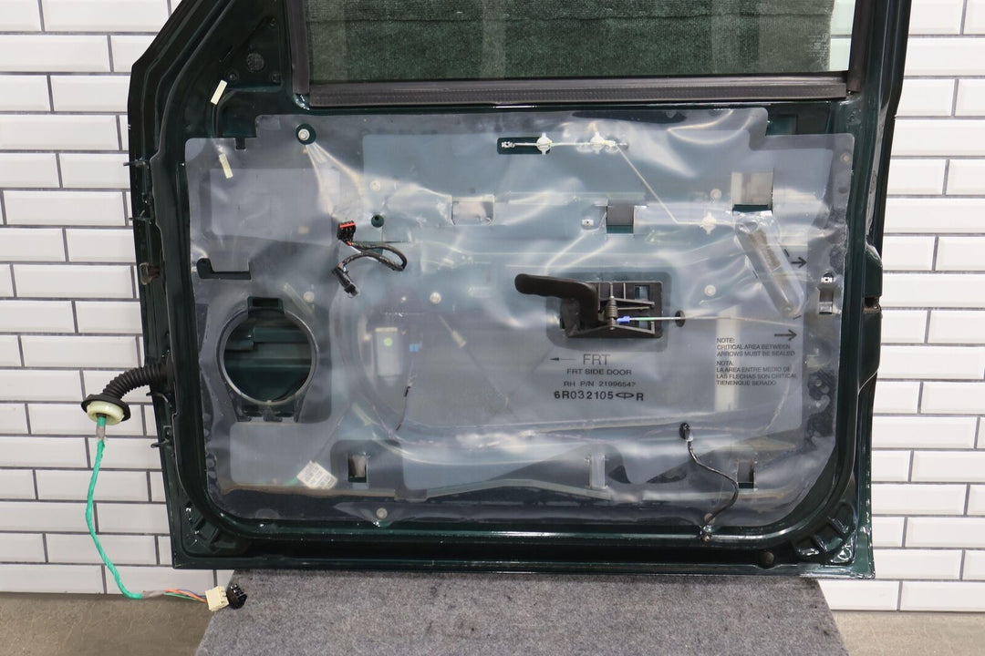 99-06 Silverado Sierra Crew Cab Front Right Electric Door W/ Glass (Dark Green)