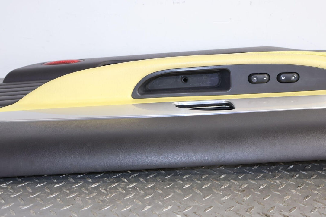 02-05 Ford Thunderbird Right Interior Door Trim Panel (Yellow & Black) See Notes