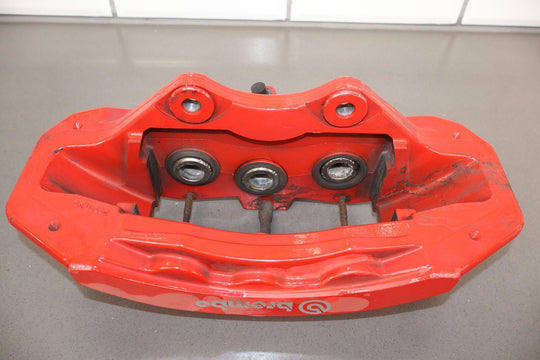 2015-2023 Dodge Challenger Hellcat OEM Brembo 6/4 Piston Brake Caliper Set Red