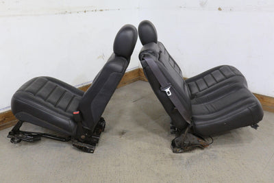 03-07 Hummer H2 2nd / Rear Row Leather Seat (Ebony 482) SUV Only Mild Wear