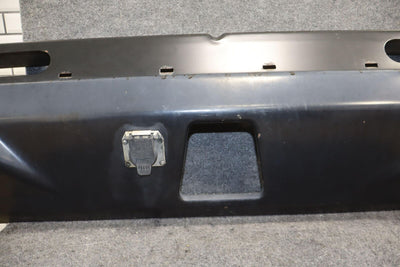 2003-2005 Hummer H2 Rear Bare Metal OEM Center Bumper (Black) See Photos