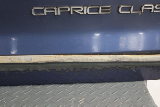 91-96 Chevy Caprice Roadmaster Wagon OEM Rear Tailgate (Adriatic Blue 30u) Notes