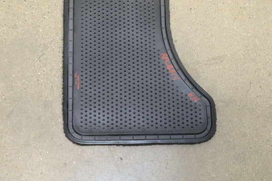 90-96 Chevy C4 Corvette Pair LH & RH Cloth OEM Floor Mats (Black 193) Mild Wear