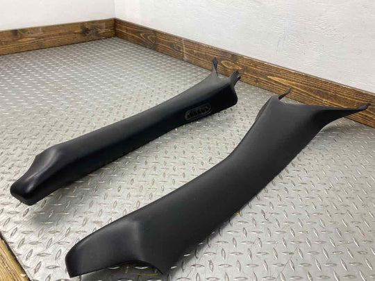 97-04 Chevy C5 Corvette Driver & Passenger INTERIOR A-Pillar Panels (Black 19i)