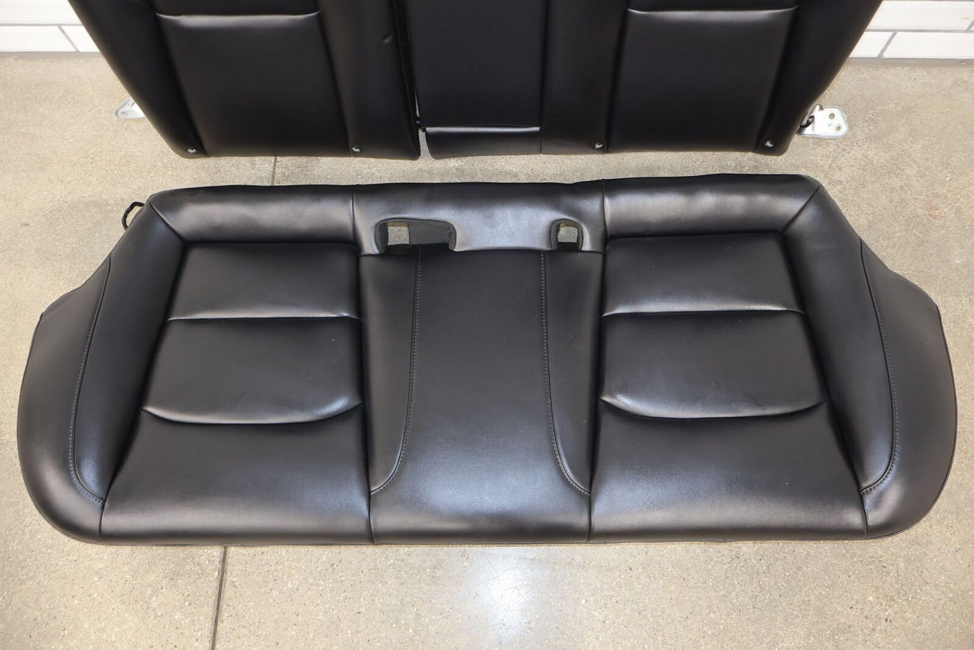 17-22 Tesla Model 3 OEM Power Leatherette Seat Set Front/Rear (Black) Tested