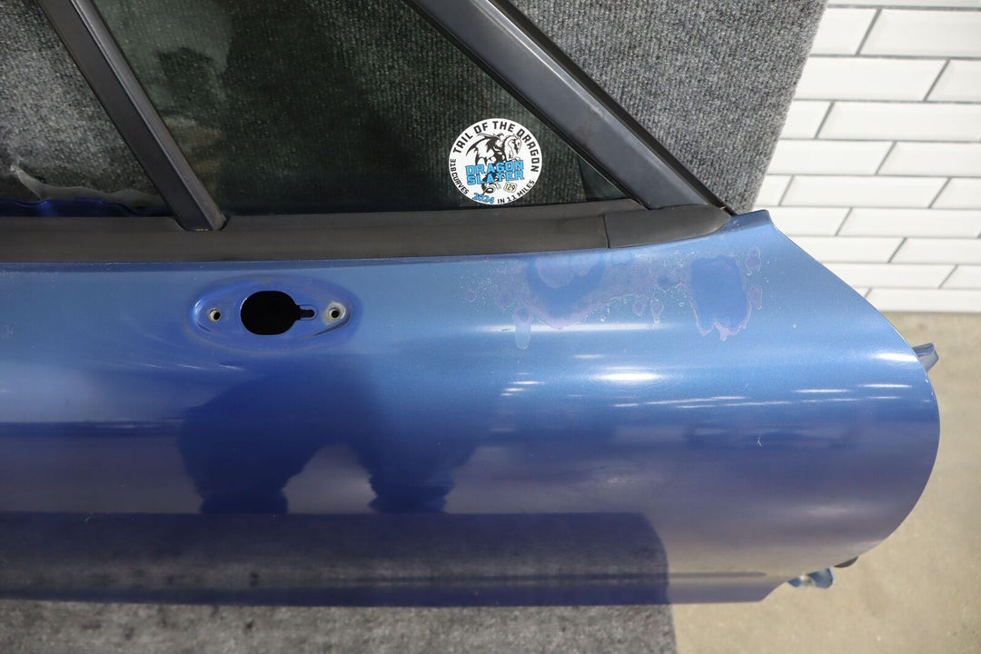 99-0 Mazda Miata NB Right Passenger Door SHELL Sapphire Blue (20P) See Photos