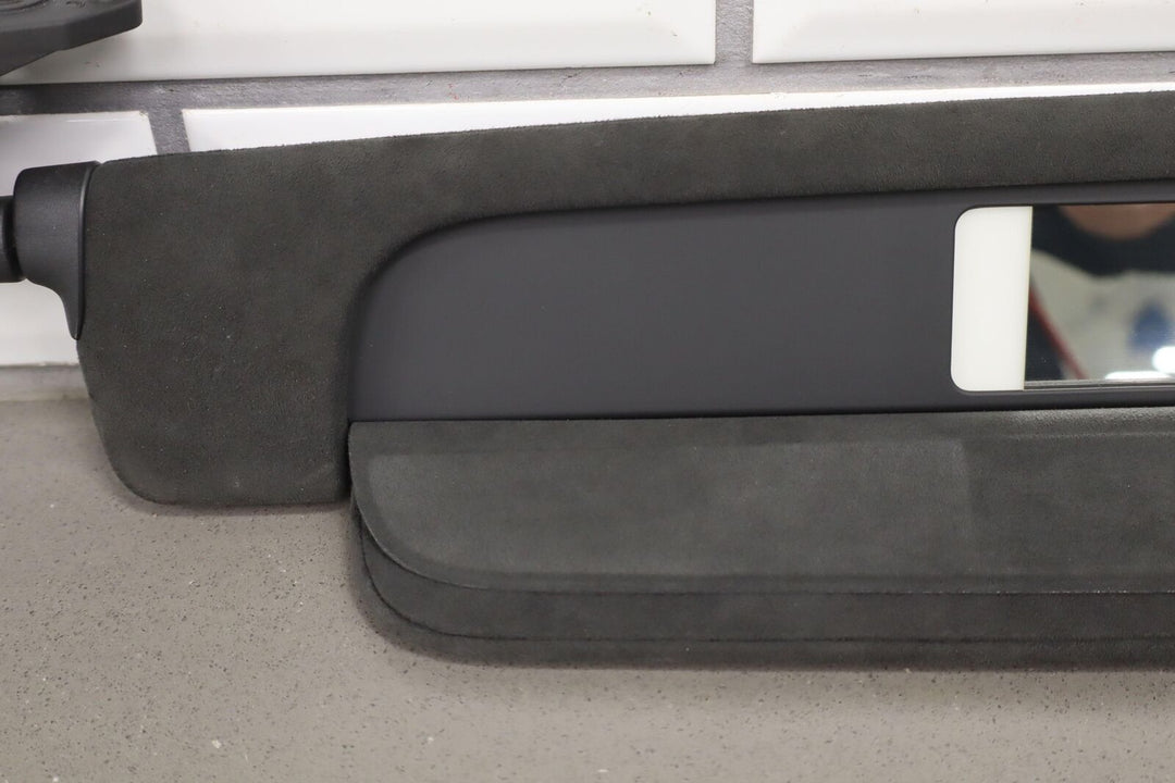 2016-2020 Tesla Model X Driver Left Interior Sun Visor (Black Suede)