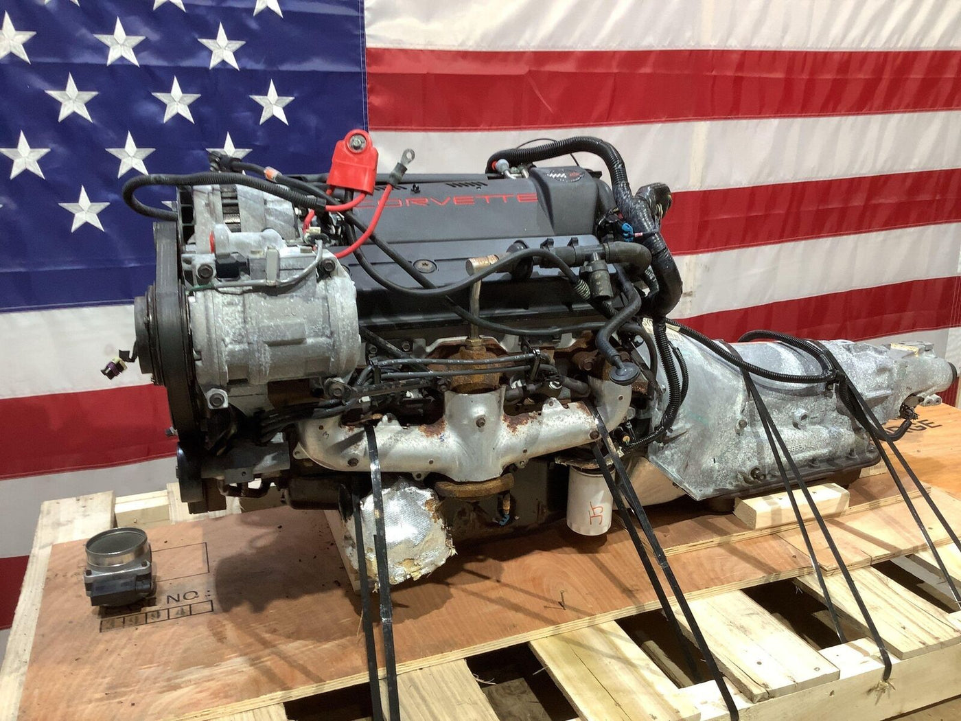 Chevy 5.7L LT1 Engine Dropout W/ Auto 4L60E Transmission Hot Rod 