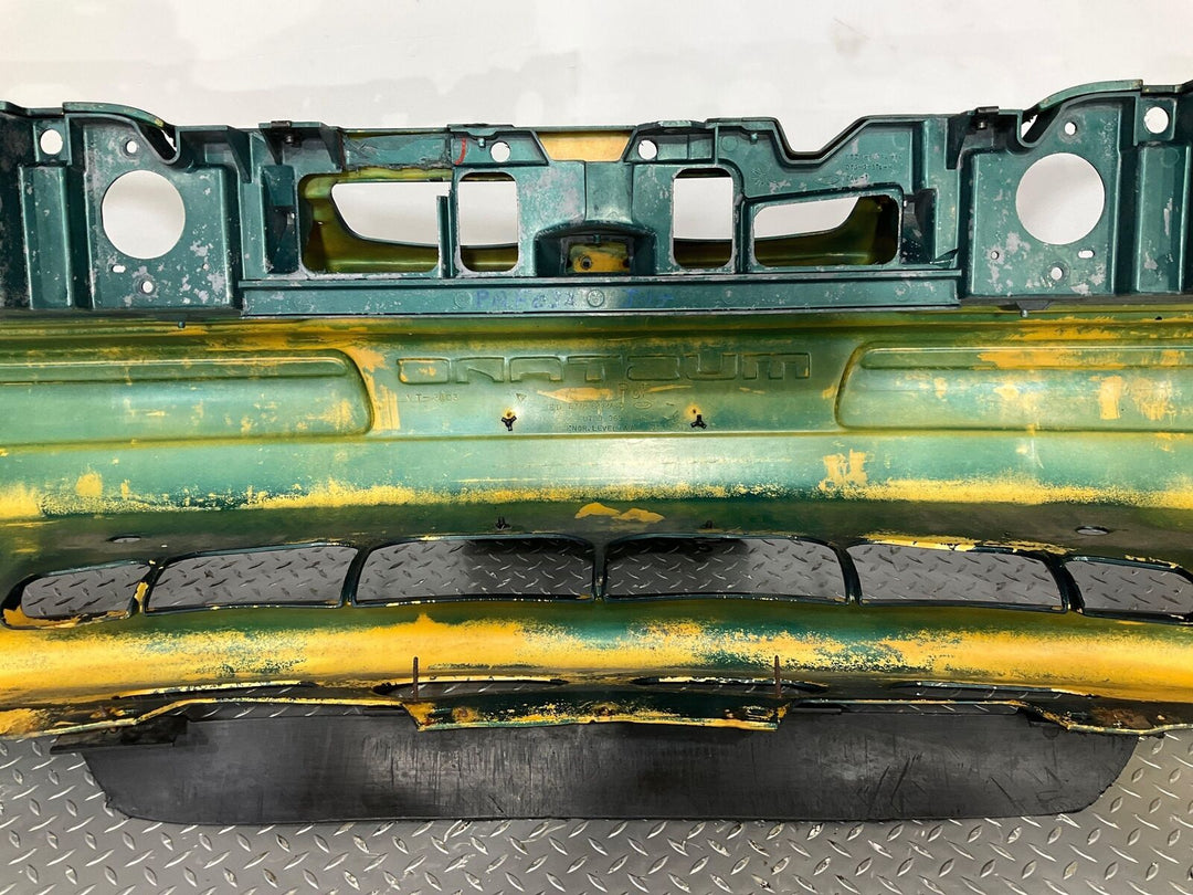 87-93 Foxbody Mustang LX Front Bumper Cover W/Header (Green) Heavy Paint Damage