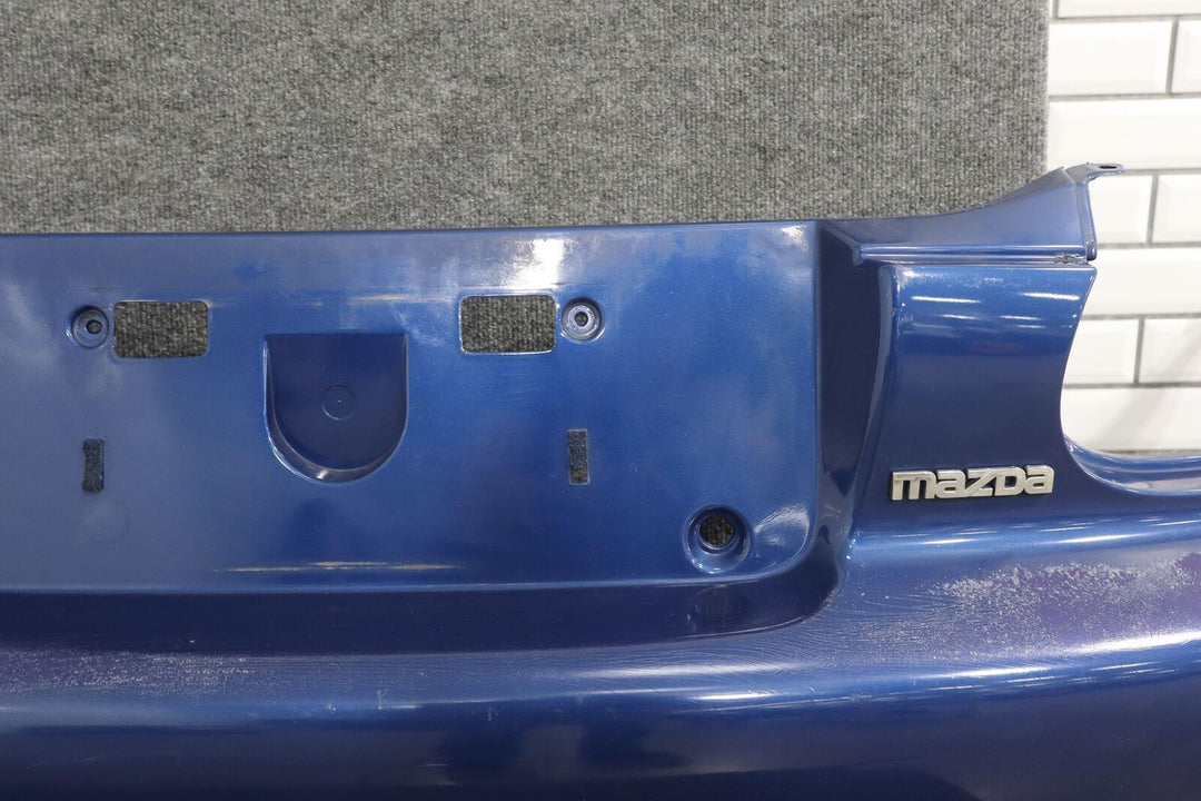 99-00 Mazda Miata NB Rear Bumper W/Rebar Sapphire Blue (20P) *Peeling*