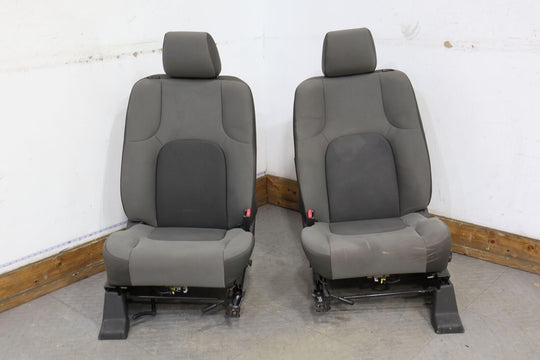 11-15 Nissan Xterra OEM CLoth Seat Seats Set Front&Rear (Gray X) Manual Adjust