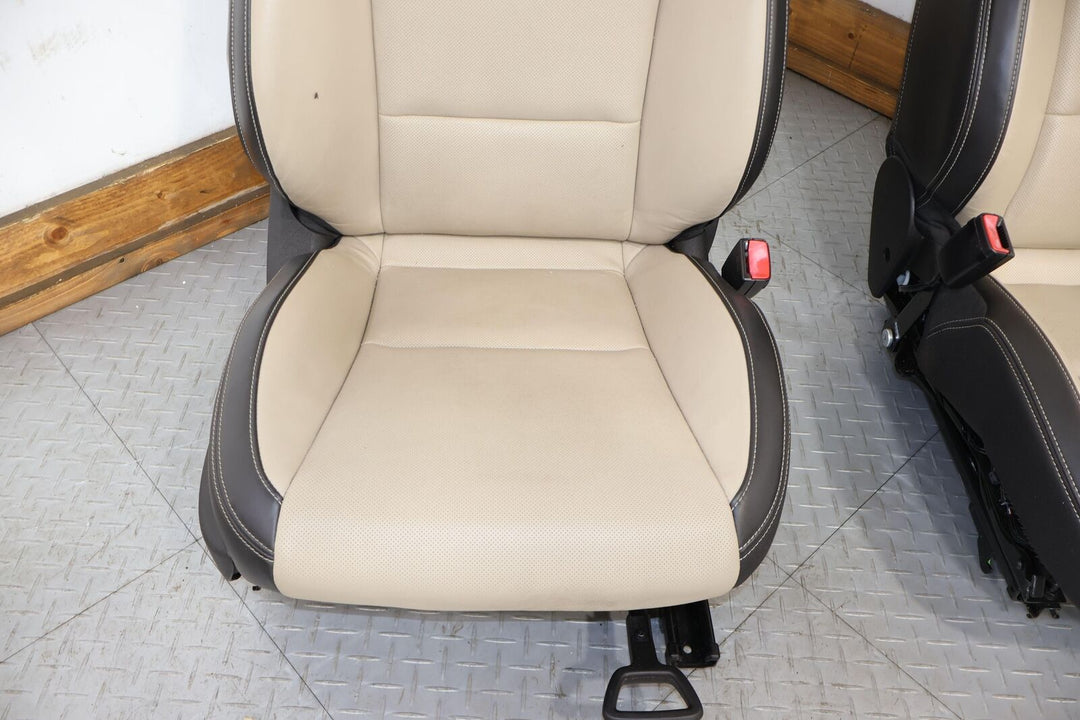 2010 Chevy Camaro SS Leather Seat Set (Beige AFO) Power Tested(Driver Bag Blown)