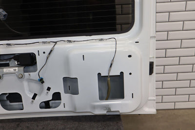 03-09 Hummer H2 Rear Hatch Lid W/Glass & Clearance Lights Olympic White (50U)