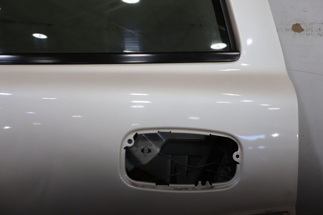 02-06 Cadillac Escalade Rear Left LH Door W/Glass (White Diamond 98U) Short WB