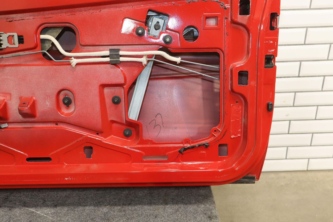 93-02 Chevy Camaro Right Passenger Door W/Glass Bright Red (81U) *See Photos*