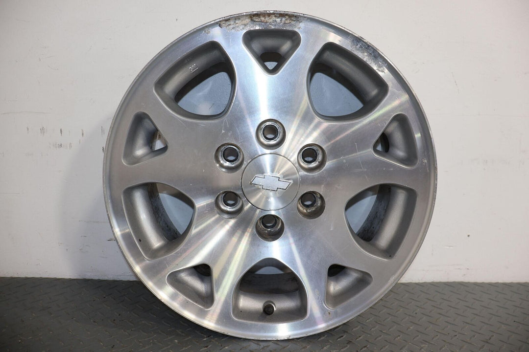 01-06 Chevy Tahoe Z71 OEM 17x7.5 Aluminum Wheel Set of 4 (N88) Curb Marks