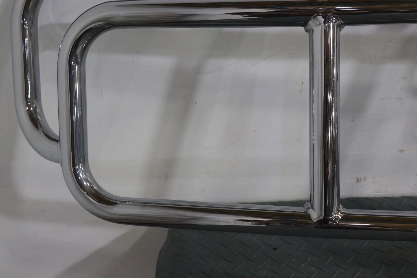 03-09 Hummer H2 Double Hoop OEM Brush Guard (Chrome) Used