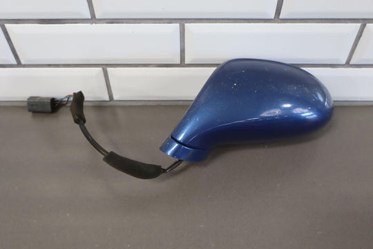 99-05 Mazda Miata NB Left Driver Power Door Mirror Sapphire Blue (20P)