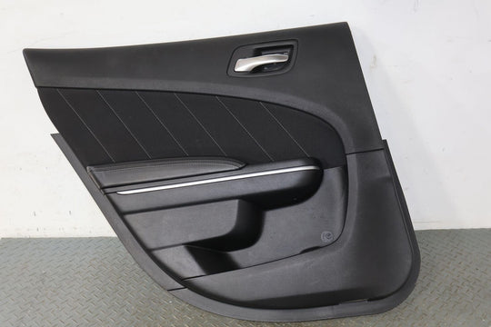 15-18 Dodge Charger SRT Rear Left LH Interior Door Trim Panel (Black XC) Notes