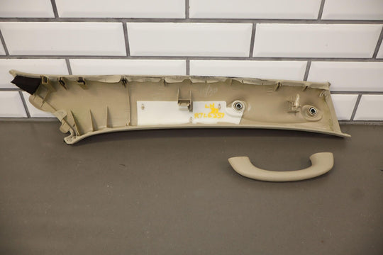 03-09 Lexus GX470 Pair of LH & RH Interior A Pillar Trim Panels Ivory (00)