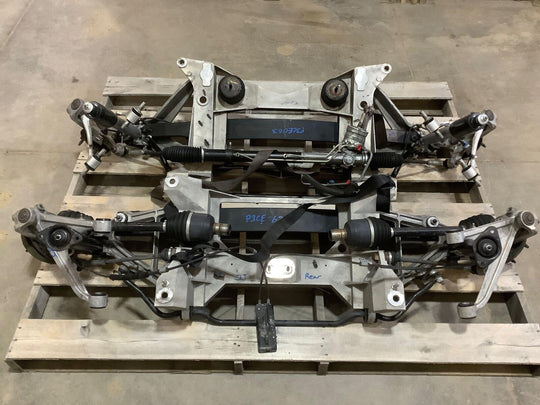 97-04 Chevy Corvette C5 Front & Rear Suspension Dropout W/ Steering Rack (98K)