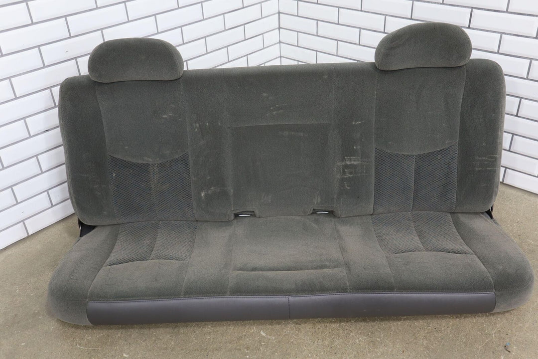 03-07 Chevy Silverado Sierra Extended Cab Charcoal Cloth Seat Set (Front/Rear)