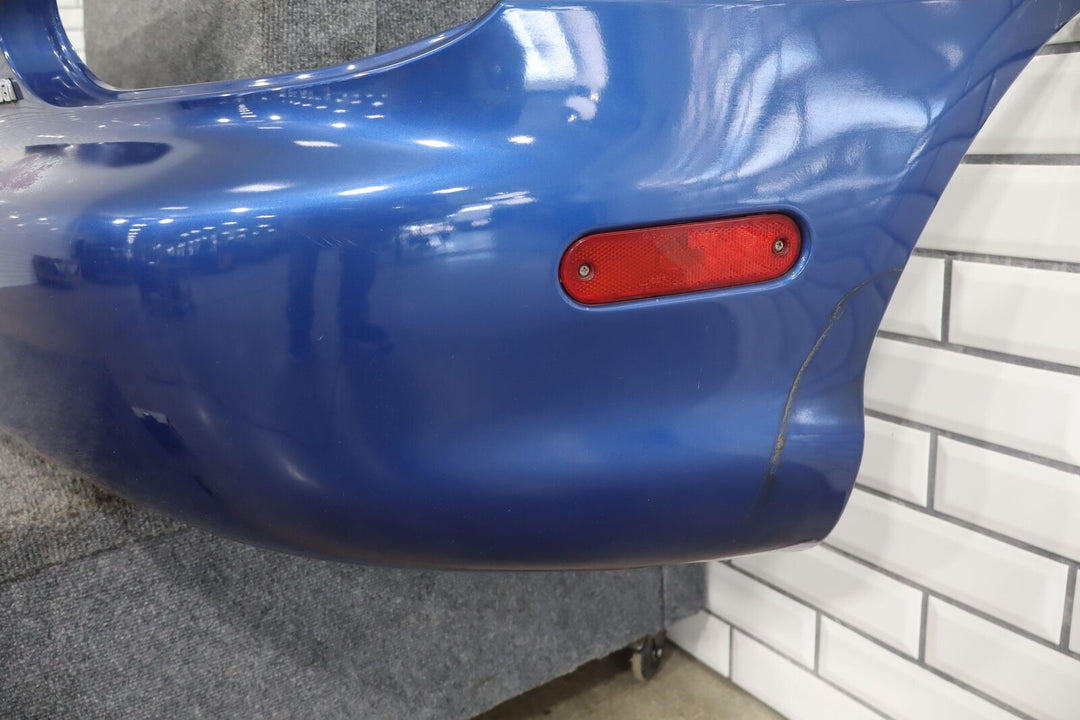 99-00 Mazda Miata NB Rear Bumper W/Rebar Sapphire Blue (20P) *Peeling*