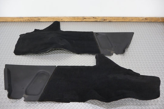 94-96 Chevy C4 Corvette Pair LH & RH Carpeted Console SIde Trims (Black 19i)