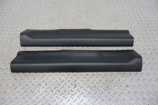 18-21 Ford Mustang Mach 1 Coupe Pair LH&RH Inner Door Sill Plates (Ebony W1)