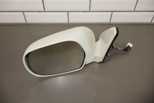 03-09 Lexus GX470 LH Left Driver Power Door Mirror W/Memory &Heat Blizzard Pearl