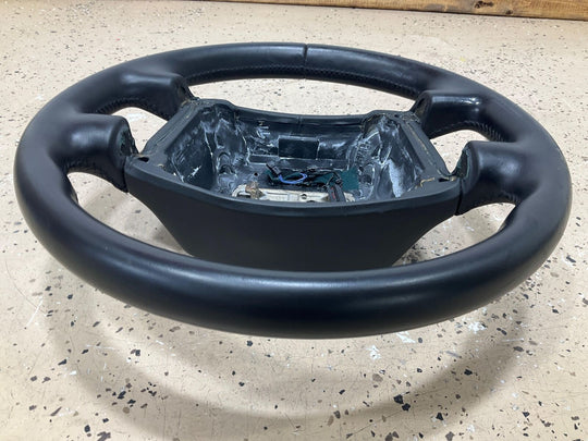 03-10 Bentley Continental GT Leather Steering Wheel (Black) See Description