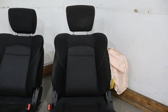 09-20 Nissan 370Z Coupe Z34 Pair LH&RH Nismo Cloth Bucket Seats (Black) Notes