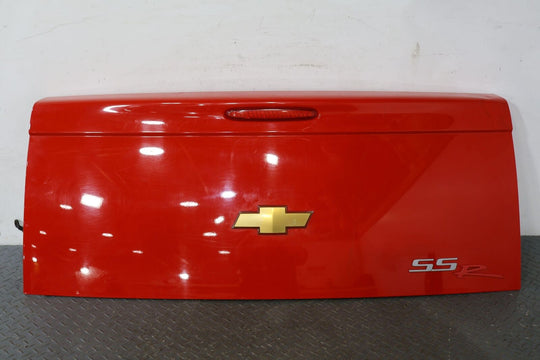 03-06 Chevy SSR Rear Tail Gate W/3rd Light (Redline Red 70U) No Inner Liner