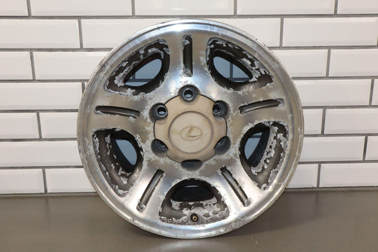 1996-1998 Lexus LX450 Single (1) 16x8 OEM Alloy Wheel With Center Cap