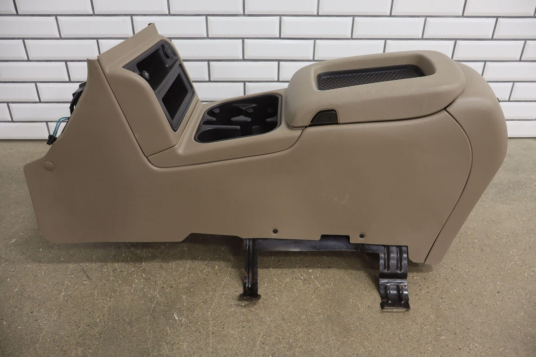 03-07 GMC Sierra Chevy Silverado Center Floor Console Glovebox (Tan/Neutral)