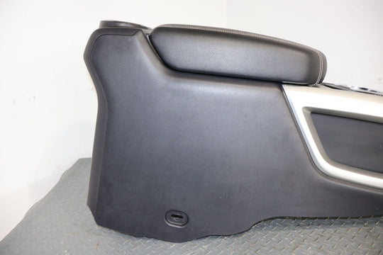 16-22 Nissan Titan XD Pro-4x Floor Center Console W/Lid (Black G) Good Latch