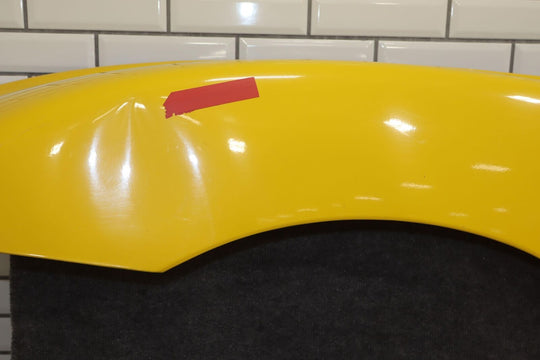 03-06 Chevy SSR LH Left Driver Front Fender Slingshot Yellow (79U) *Dented*