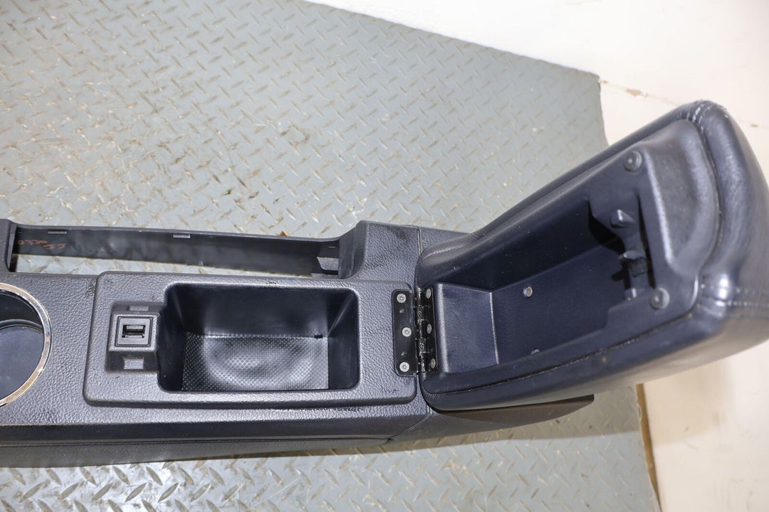 02-05 Ford Thunderbird Center Floor Console W/ Lid (Black BW) Mild Wear