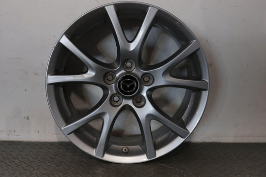 13-15 Mazda Miata NC OEM 17x7 Y Spoke Wheel (Silver) 9965687070 (Face Marks)