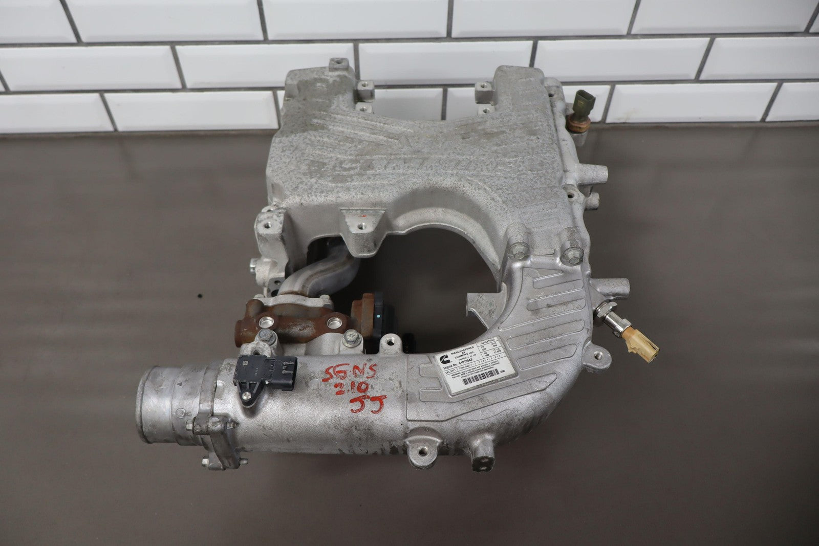 dimooU・x・U Nissan Titan XD 5.0L Cummins Intake Manifold Assembly OEM 14001