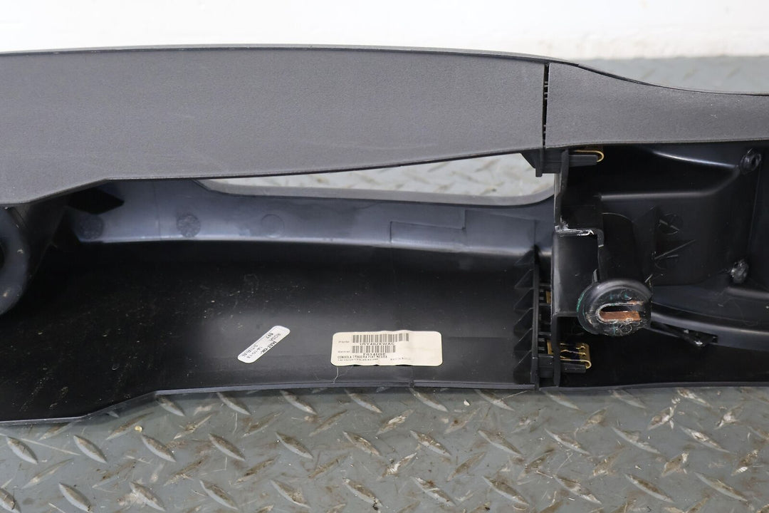 12-17 Fiat 500 Abarth Coupe Interior Center Floor Console (Black XX) See Notes