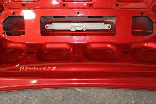 08-15 Mitsubishi Lancer EVO X Rear OEM Trunk Deck Lid (Rally Red P26) See Photos